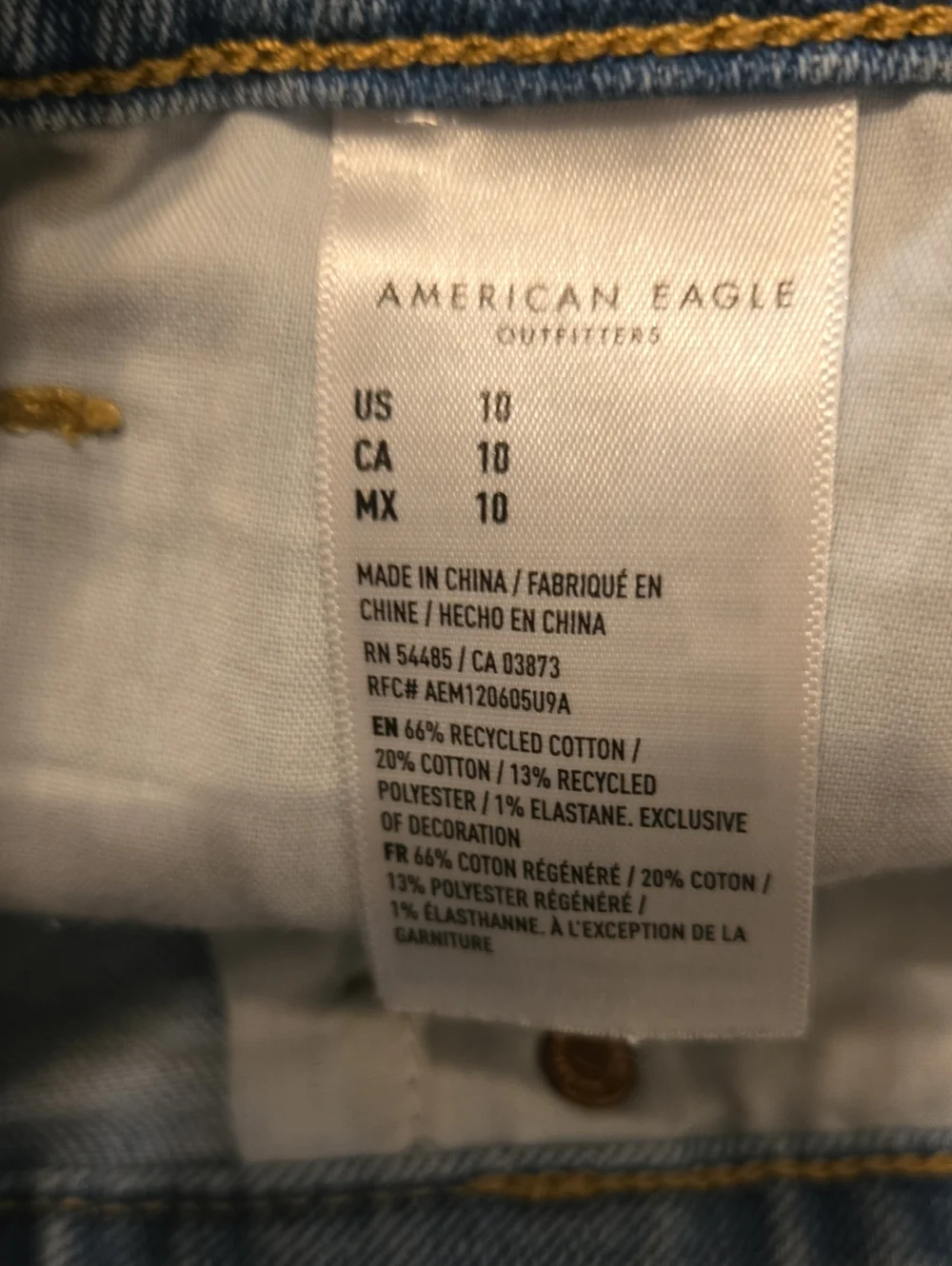 American Eagle Highest Rise Baggy Shorts Women's Size 10